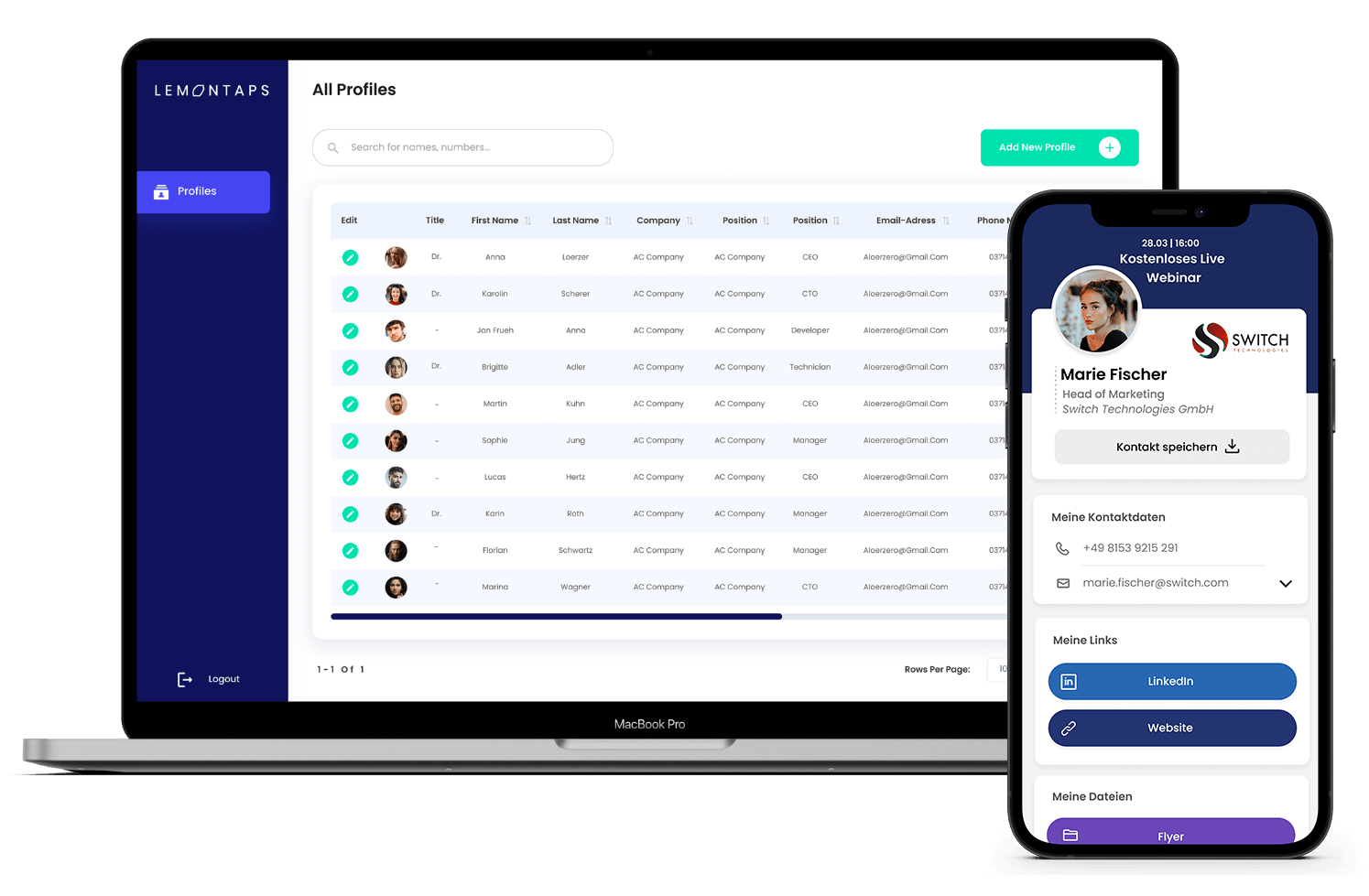 Wie Sie die digitale Visitenkarte im Unternehmen zukünftig nutzen