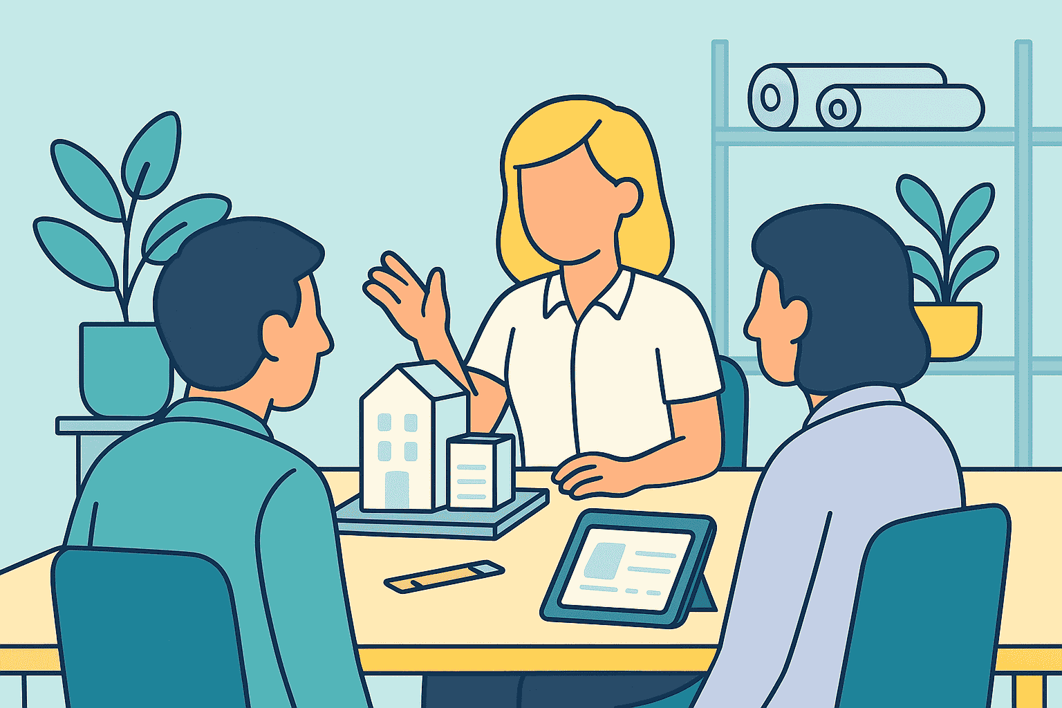 Digitale Visitenkarte für Architekten – Modern, Praktisch & Smart