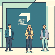Digital netzwerken auf dem Greentech Festival - Digitale Visitenkarten