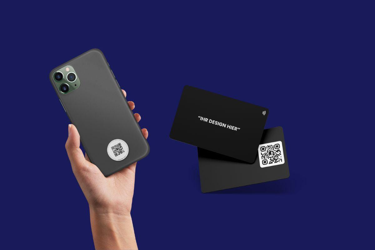 The digital business card with QR code - advantages and possible applications