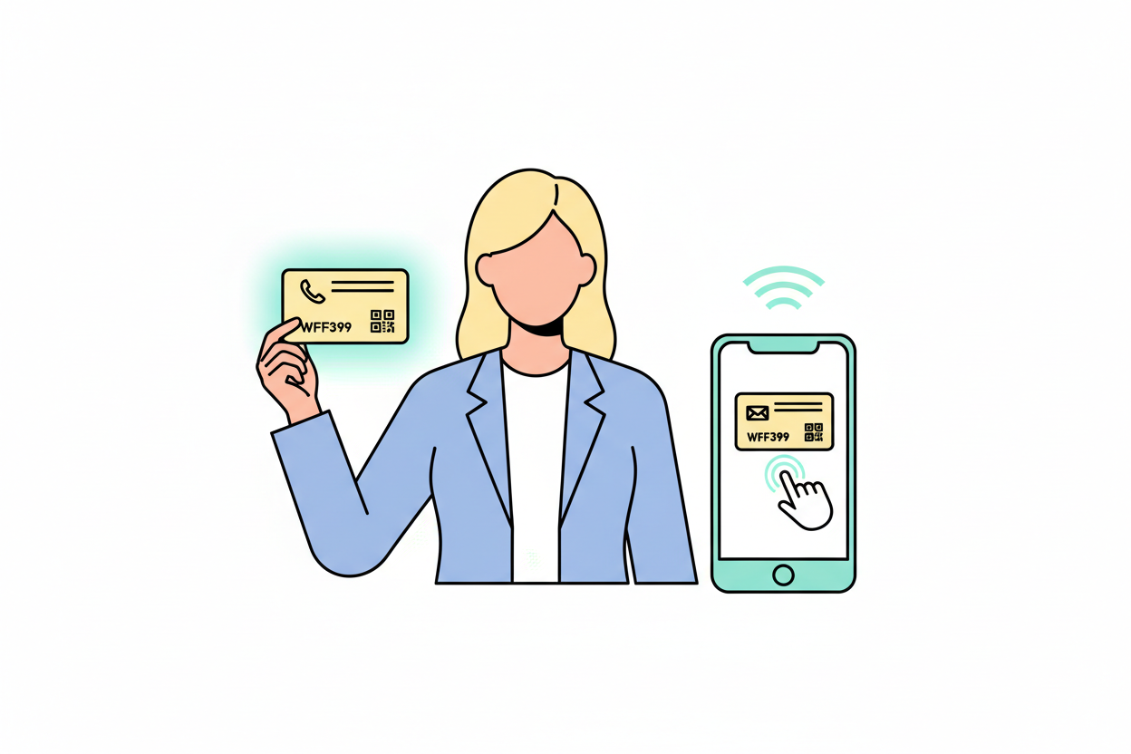 What is a digital business card?
