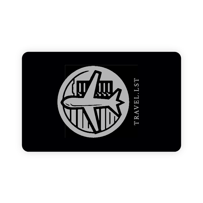 Metal NFC business card (personalized)