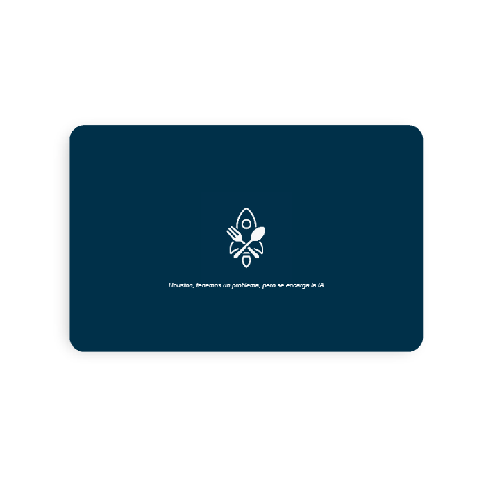 Tarjeta de visita NFC de plástico (personalizada)