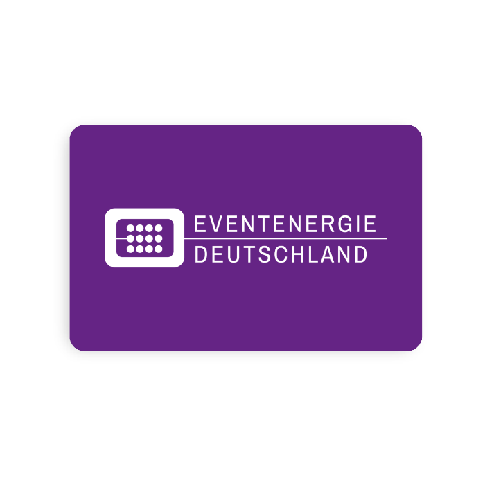 NFC business card made of plastic (personalized)