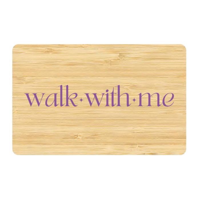 NFC business card made of wood (personalized)