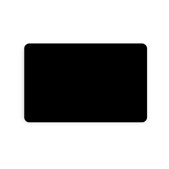 NFC business card made of plastic (personalized)