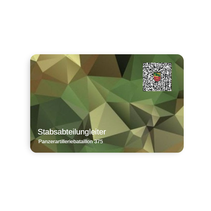Carte de visite NFC en plastique (personnalisée)