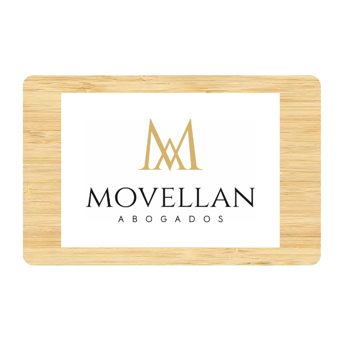 Wooden NFC business card