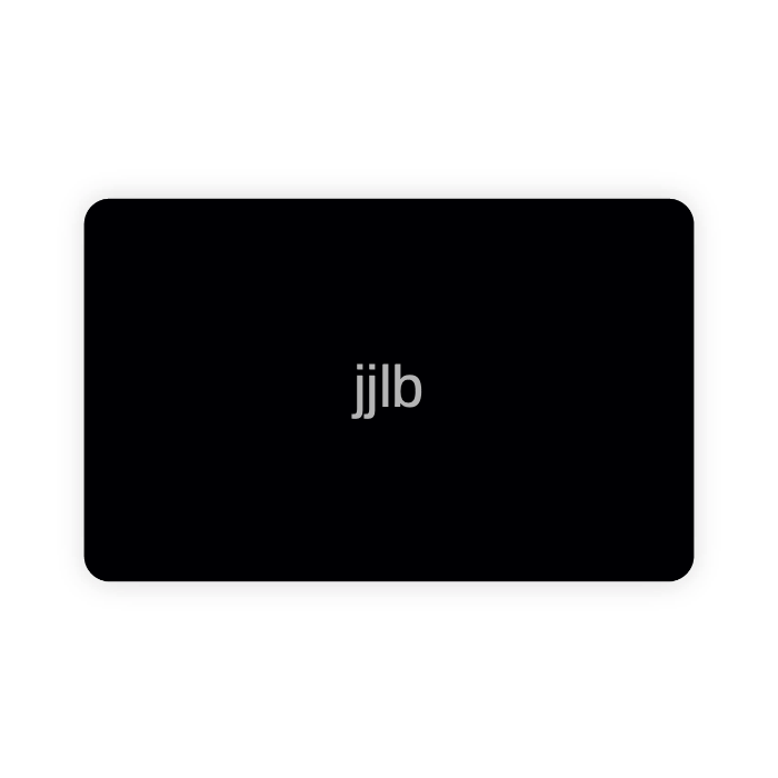 Metal NFC business card (personalized)