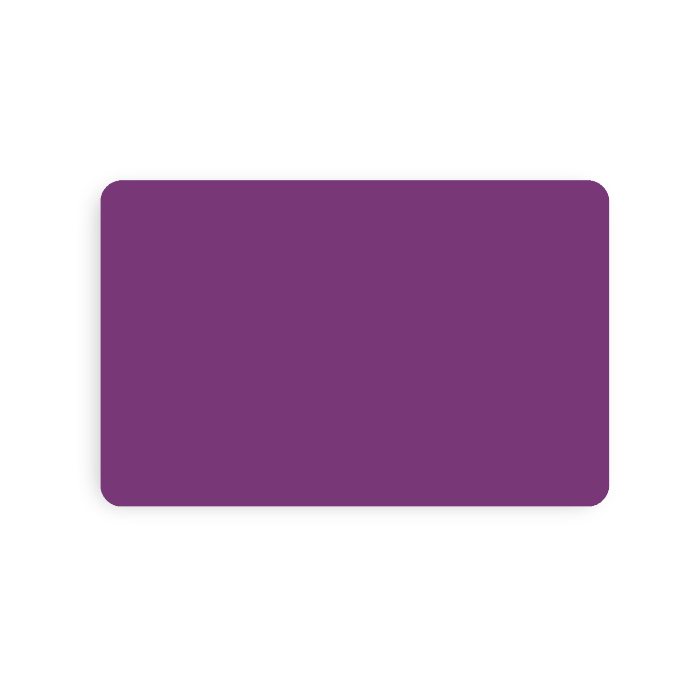 NFC business card made of plastic (personalized)