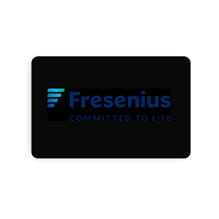 Carte de visite NFC en plastique (personnalisée)
