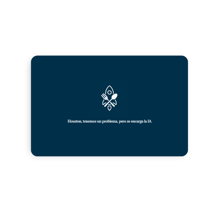 Tarjeta de visita NFC de plástico (personalizada)