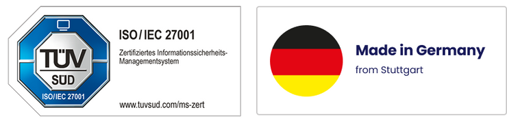 ISO27001 Logotipo made in Germany Logotipo