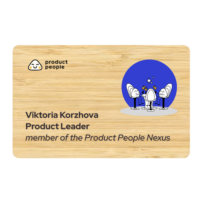 NFC business card made of wood (personalized)