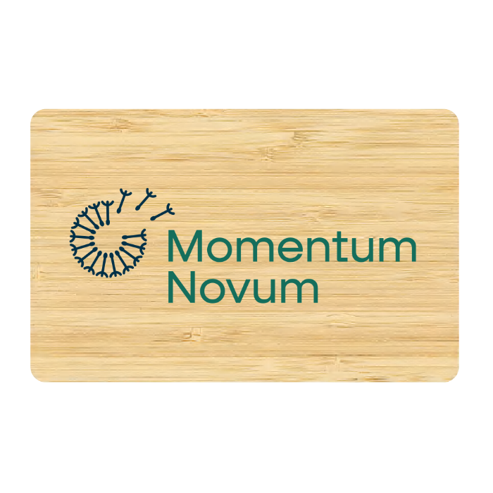 NFC-Visitenkarte aus Holz (Personalisiert)