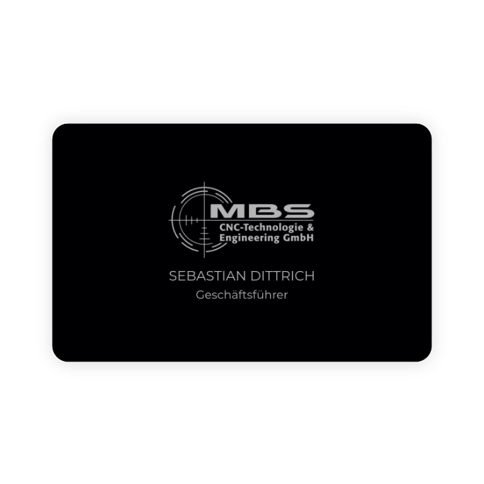 Tarjeta de visita NFC metálica (personalizada)