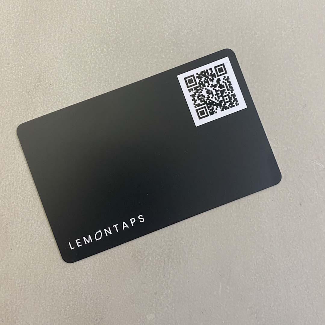 Lemontaps NFC-Kunststoffkarte - Lemontaps
