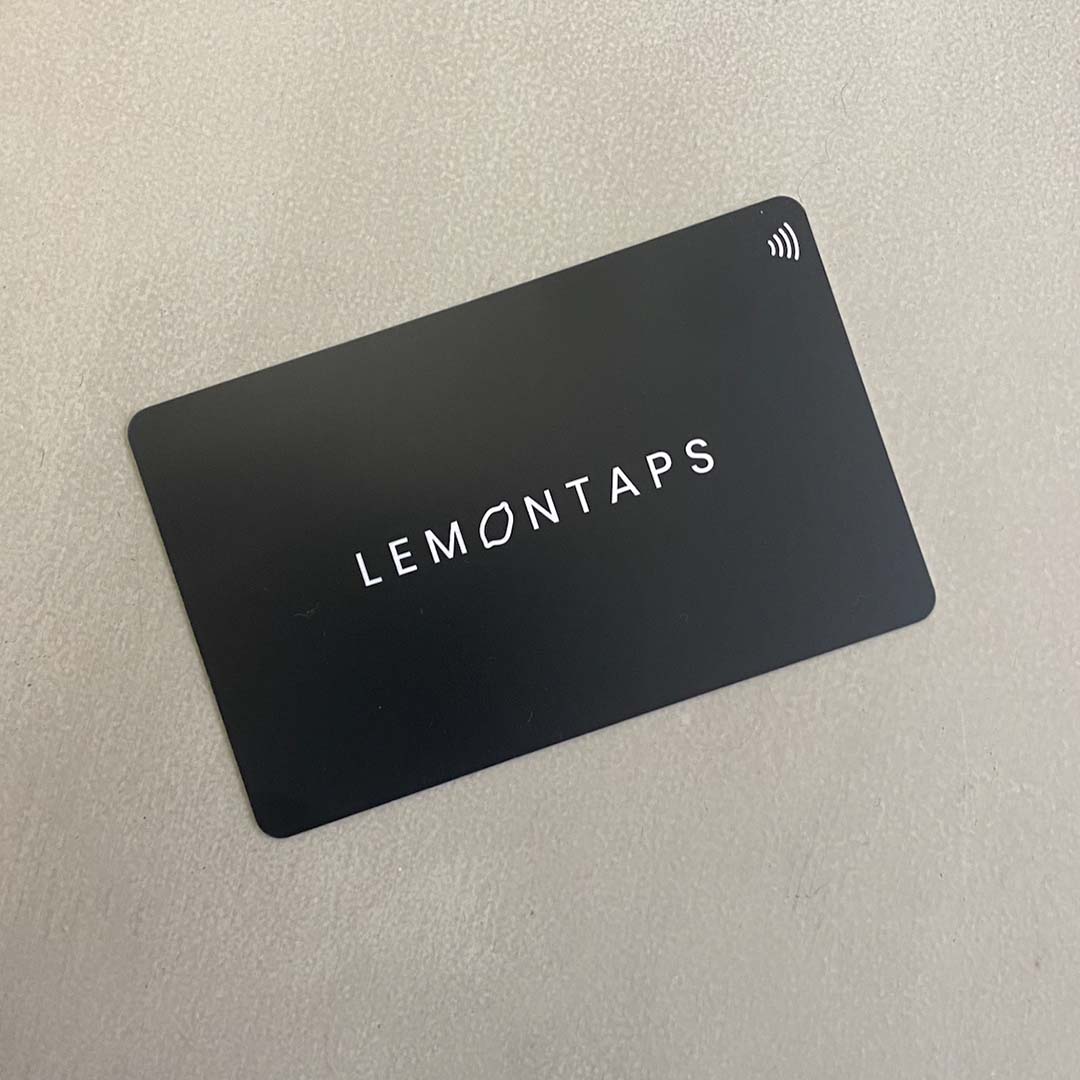 Lemontaps NFC-Kunststoffkarte - Lemontaps