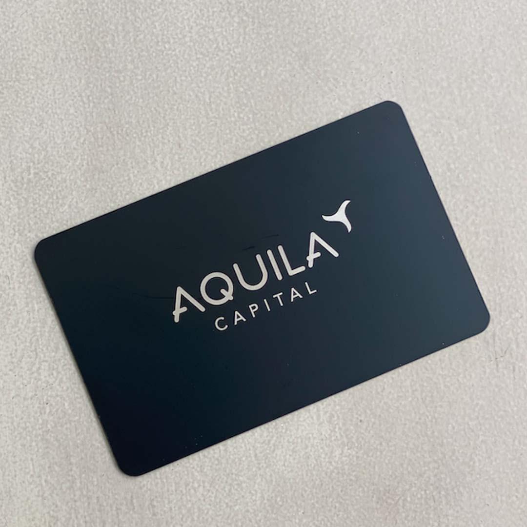 NFC-Visitenkarte aus Metall - Lemontaps