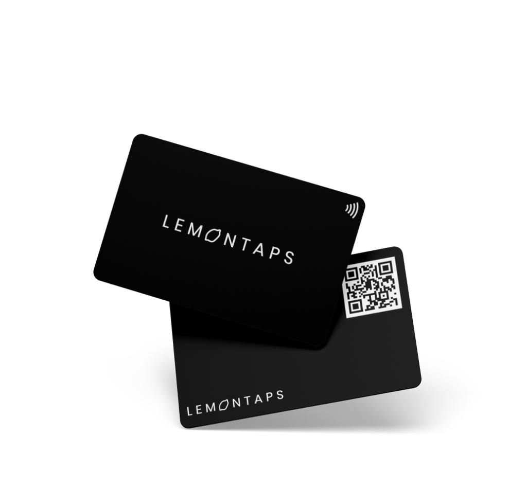 Tarjeta de plástico NFC de Lemontap